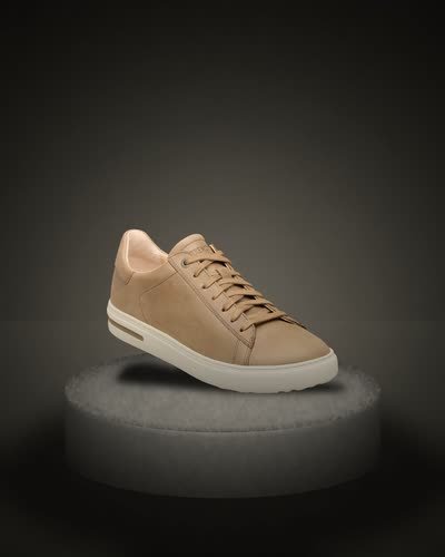 Birkenstock Bend Low Sneakers — Tobacco Brown Leather